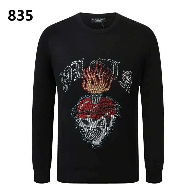 philipp plein pp pull  manches longues pour homme s_1111b04